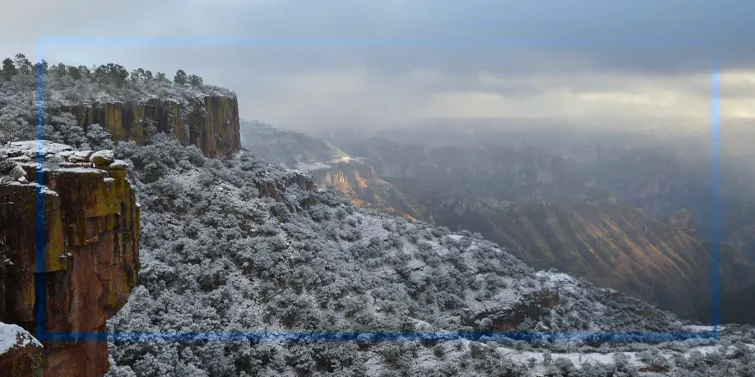 Hotel Posada del Cobre en invierno
